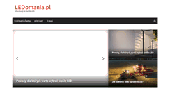 Desktop Screenshot of ledomania.pl
